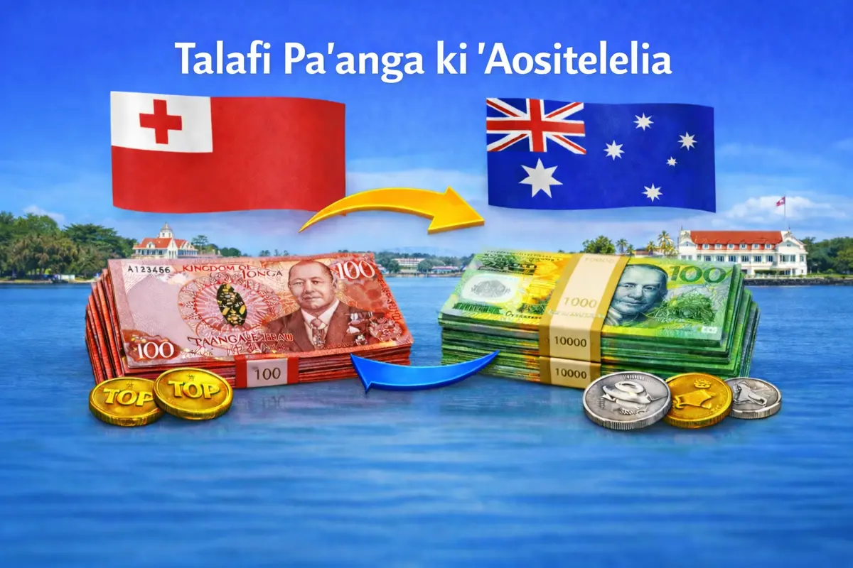 🇹🇴→🇦🇺 Send to Australia